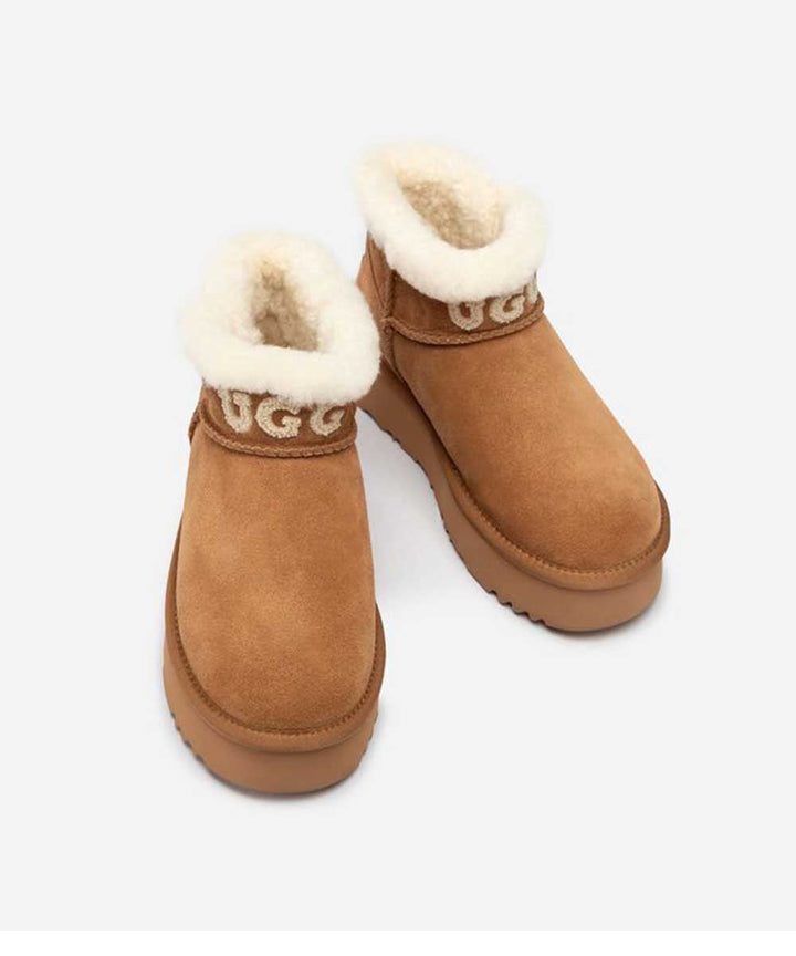 Women's UGG Logo Platform Boot