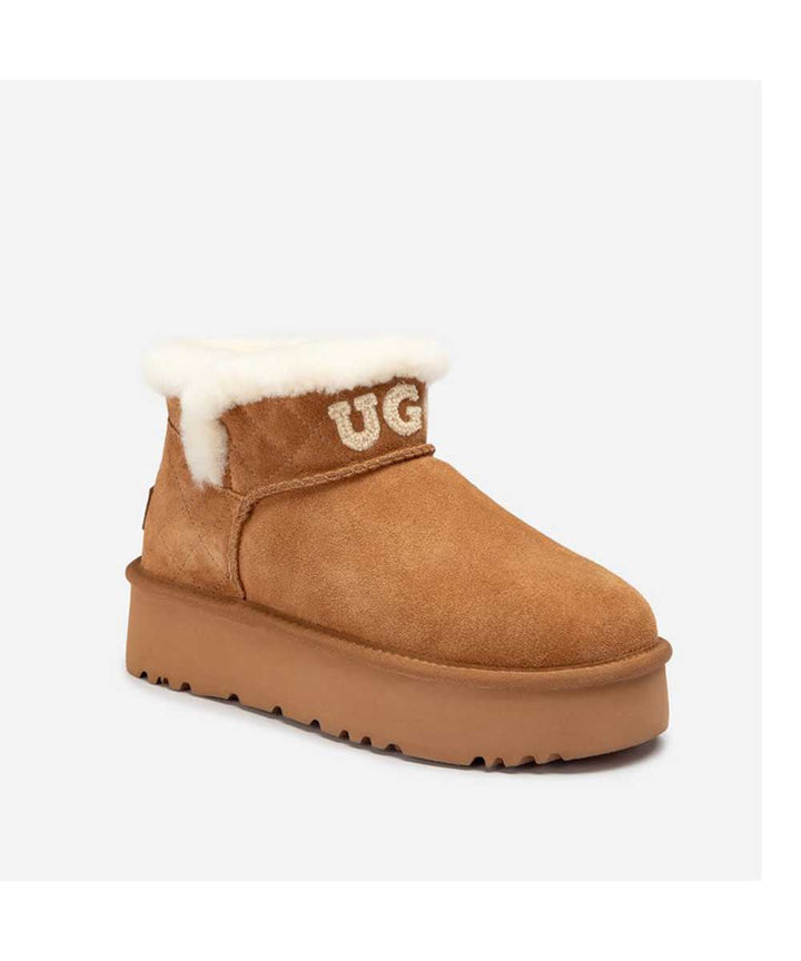Women's UGG Logo Platform Boot
